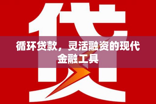 富川循环贷款，灵活融资的现代金融工具